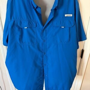 Habit Blue Short Sleeve Shirt